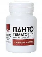 Биостимулятор  Пантогематоген  с пантами марала - 30 капсул (0,5 гр.)