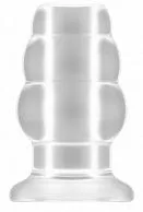 Прозрачная анальная пробка с тоннелем №51 Large Hollow Tunnel Butt Plug 5 Inch - 12,7 см.